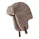 haozaikeji Damen Warmmütze Winter Fliegermütze Trapper Fleece Trappermütze Warm Pilotenmütze Winddicht Skimütze mit Ohrenklappen Kuschelig Mütze Verdickt Outdoorhut für Radfahren Skifahren