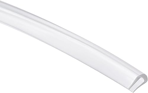 uxcell Sello de recorte, hoja protectora de borde de canal de PVC con sello en U, se adapta a borde de 0.4 a 0.05 pulgadas de longitud, 0.2 pulgadas