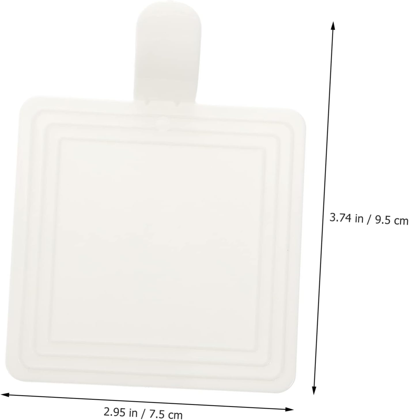Square Mousse Cake Trays 100 Pcs Food-Grade Cardboard Dessert Display Bases for Cakes and Pastries for Parties and Celebrations