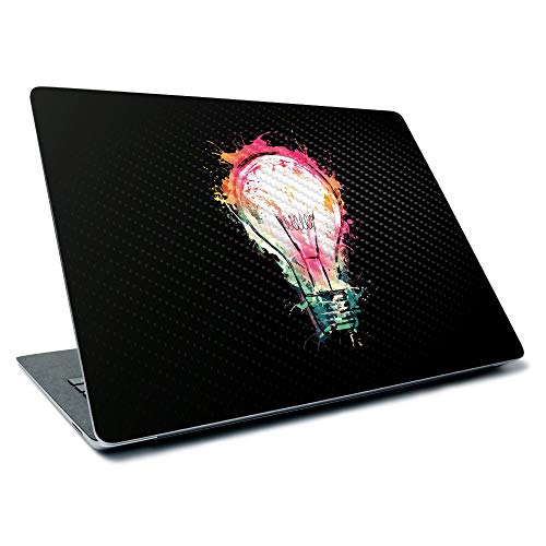 Image of MightySkins Carbon Fiber Skin for Microsoft Surface Laptop 3 13.5 inch (2019) - Idea Splash,Textured Carbon Fiber Finish,Easy to Apply, Remove, and Change Styles,
