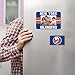 Rico Industries NHL Hockey New York Islanders Stripes Magnetic Picture Frame (5