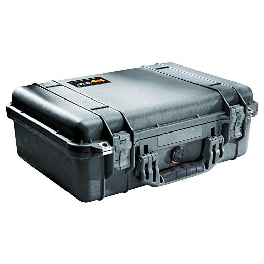 Pelican 1500 Case With Foam (Black)