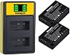 Batería LP-E17 y cargador dual LCD compatible con cámara Canon EOSRP, R100, R50, R10, R8, Rebel T6i, T7i, T8i, T6s, SL2, SL3, EOS M3, M5, M6, 200D, 77D, 750D, 760D, 800D, 8000D 2