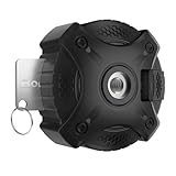 BougeRV M8 Locking Star Knob Universal Wing Nuts Female Screw-On Type Thru Threaded Nut Hand Tighten Clamping Knobs Secure Most Mounting System Replaces Existing Knob Versatile (1 Piece)