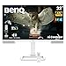 BenQ EW3290U 31.5” 4K UHD 3840x2160 Entertainment Monitor with 98% P3| Remote Control| AI Contrast| Built-in 2.1 Channel Speakers with Woofer| USB-C (65W PD)| 3xHDMI|USB Hub| Ergonomic| Eye-Care