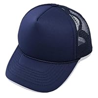 Algopix Similar Product 20 - DALIX Plain Trucker Hat Mesh Cap in