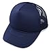 Plain Trucker Hat in Navy Blue