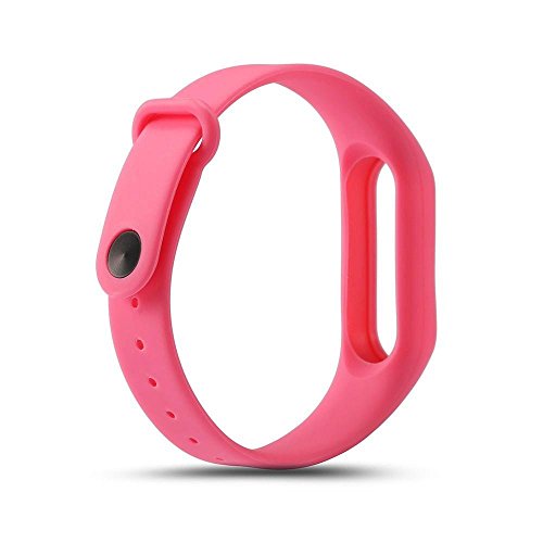 Pulseira Extra para Mi Band 2 Colorida e Película, Rosa