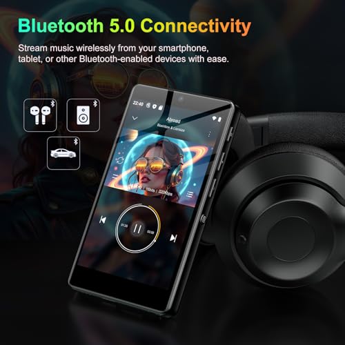 image for Fanvace 96GB MP3 Player with Bluetooth Camera, Android 13 MP3 MP4 Play