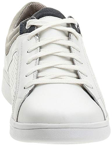 Geox U WARRENS Sneakers Uomini Bianco/Beige/Grigio...