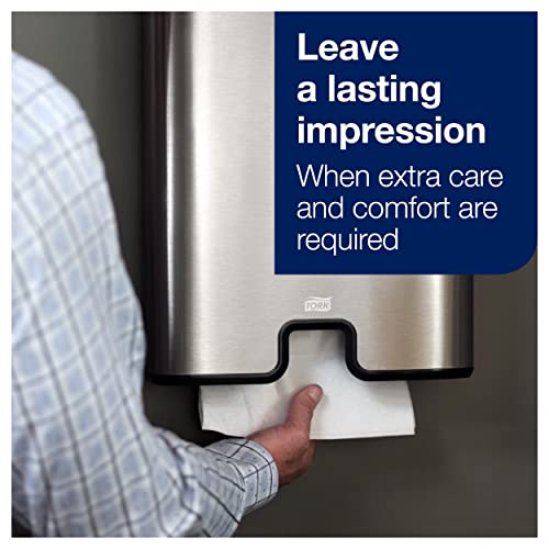 Tork Xpress Flushable Multifold Hand Towels 129089 - H2 Advanced Folded Paper Towels for Dispenser - Absorbent, Tear Resistant, 2-Ply, White - 21 x 200 Sheets