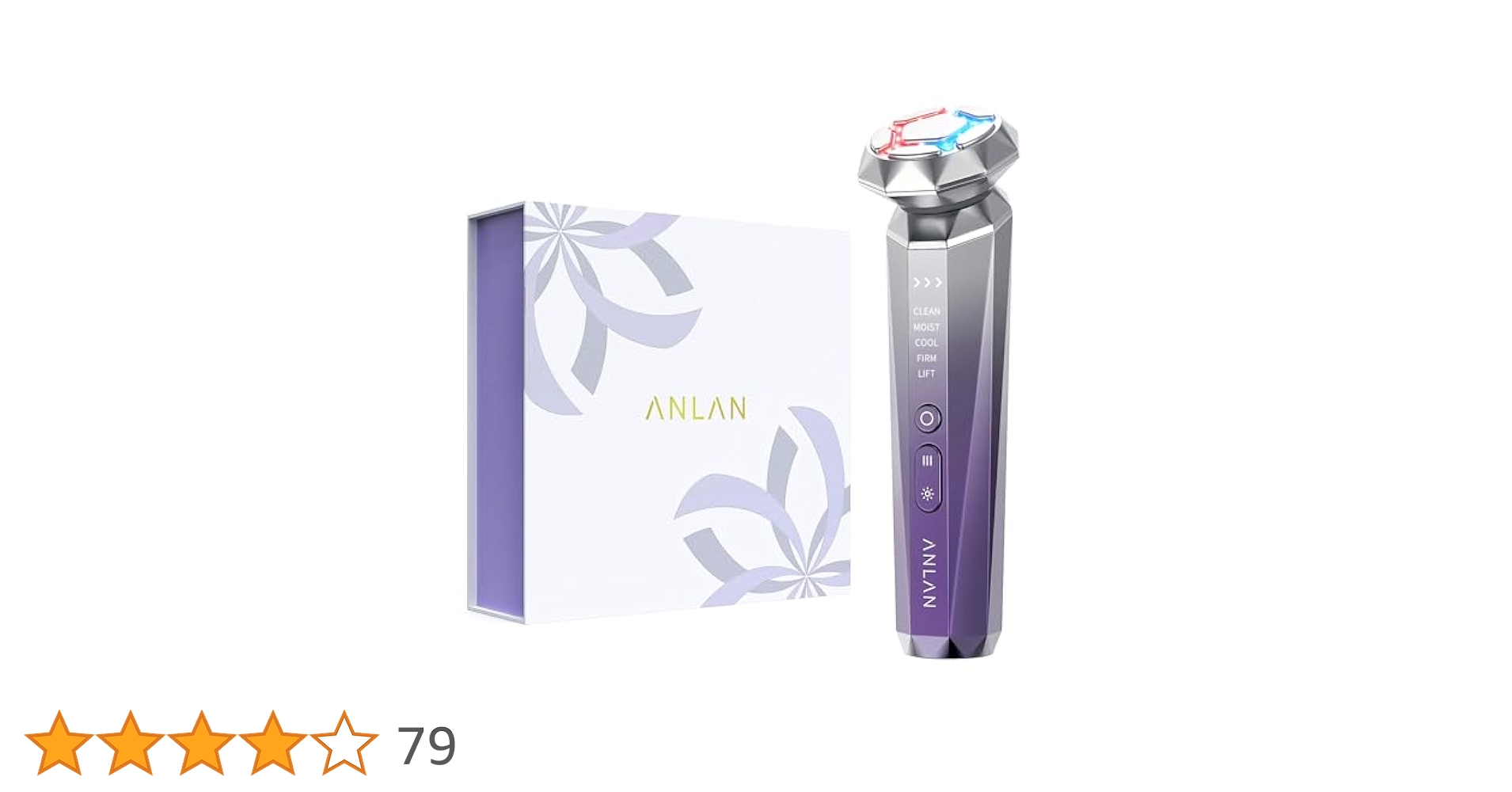 Amazon.co.jp: 【美人百花RF美顔器部門NO1】ANLAN RF温冷美顔器