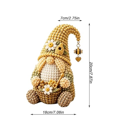 Kit de gnomos con cuentas: actividad relajante hecha a mano para principiantes 5