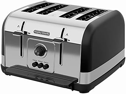 Morphy Richards 240133 Venture 4 Slice Toaster Red