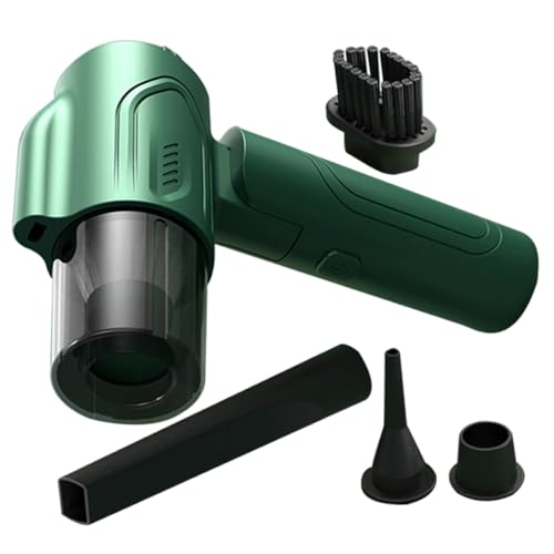 CLISPEED Aspiradora Inalámbrica de Mano Portátil Pequeña para Coche y Hogar sin Cable Ligera Plegable para Suciedad y Pelos Sofás Alfombras y Difíciles para Limpieza Diaria Interiores y