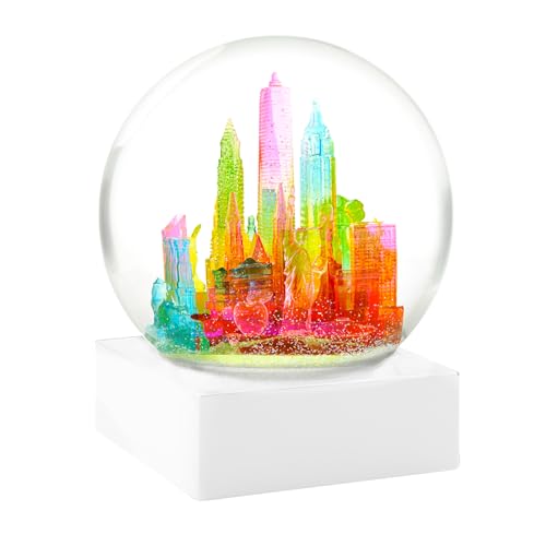 Rainbow NYC Glass Snow Globe by CoolSnowGlobes