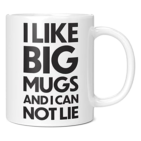 Mug Monster Giant Mug - 20oz Ceramic Coffee Cup Cover