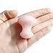 Jovivi Handmade Natural Rose Quartz Gua Sha Scraping Massage Tool, Mushroom Shape Guasha Board for Spa Relaxing Meditation Massage