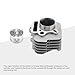 GOOFIT 52.4mm Engine Aluminum Cylinder Big Bore with Piston Kit and Gaskets Replacement for Lifan 125cc LF125 Horizontal Engines Dirt Pit Bike ATV
