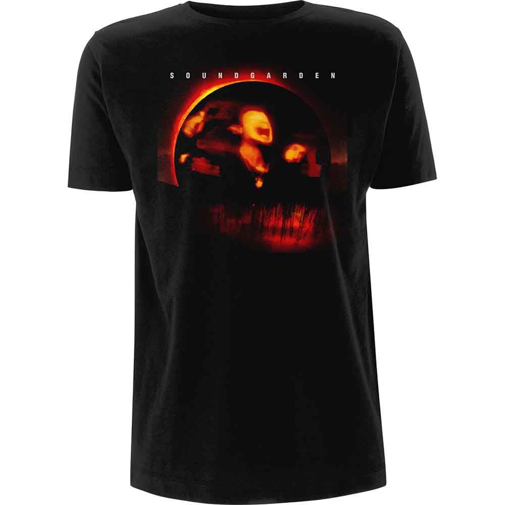 Soundgarden T Shirt Superunknown Band Logo Official Mens Black L
