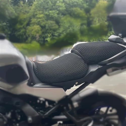 Cojín transpirable para Yamaha Tracer9 en rutas largas de viaje 5