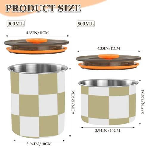 Contenedor para café de acero inoxidable SyXIOP 500 ml miniatura 3