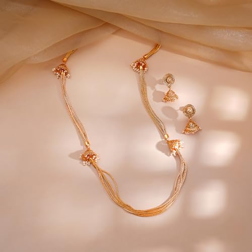 Image of Rubans Necklace Set Stylish Jewellery Gift for Women & Girls