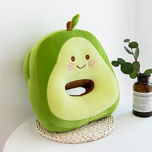 KG ALPHA Avocado Plush Stuffed Cute Napping Toy Pillow for Kids Girls, Kawaii Toys Throw Pillow Doll Gift for Girlfriend, Office Neck Pillow for...