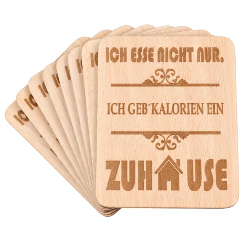 Raclette Brettchen Buchenholz für heiße Pfännchen