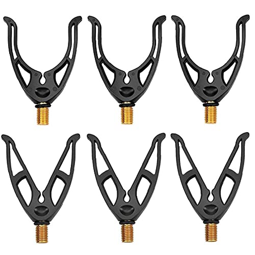 Rutenhalter Angelrutenhalter/Rückenschrägen für Angeln Pods/Banksticks Karpfenangeln Rutenhalter U-Head Rod Grips Rastangelrutenhalter Karpfen Angelgerät Gripper Restfaden Cover