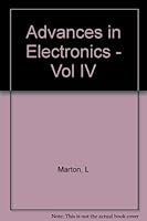 Advances in Electronics - Vol IV B000GPD2RC Book Cover