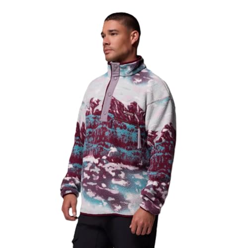 Image of Columbia Helvetia II Printed Half Snap Fleece