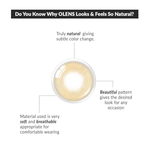 Image of OLENS Daily Pack 1Pair (0.00 Plano) - Coloured Contact Lens (Daily Disposable, 0.00)