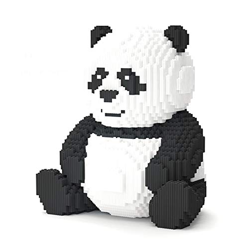 Mini Panda Bausteine Spielzeug DIY Bricks Haustier Bauen Bauklötze, Micro Körnchen 3D Puzzle Modell Pädagogisches Ziegel Toy für Kind Erwachsene Geschenk Mehrweg, 7812 Stücke Cover