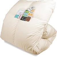 Amazon｜安眠工場 羽毛布団 ダブル【羽毛量1.6kg】 日羽協ニュー