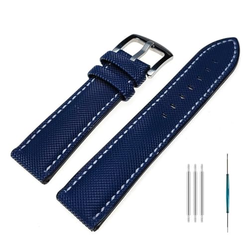 Bracelet de montre universel nylon 20mm 24mm compatible Omega Seiko