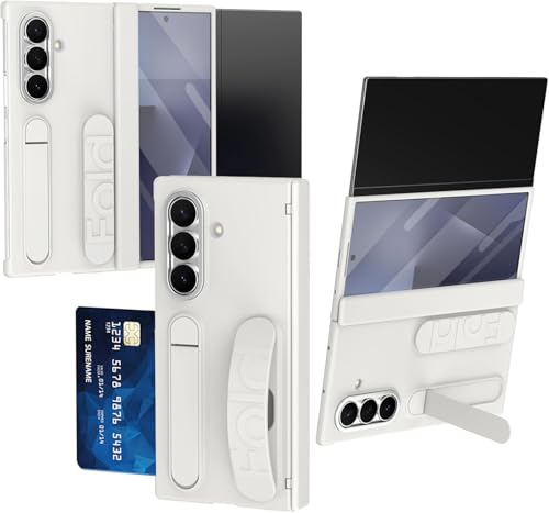 Protection Samsung Galaxy Z à trois volets avec dragonne et béquille intégrée