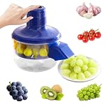 Electric Grape Peeling Machine, Garlic Peeler Machine Fully Automatic Small Fruit Tomato Tool Rechargeable Aid USB Rechargeable Multifunctional for Commercial Home Kitchen Grapes,Garlic,Tomato,Cherry