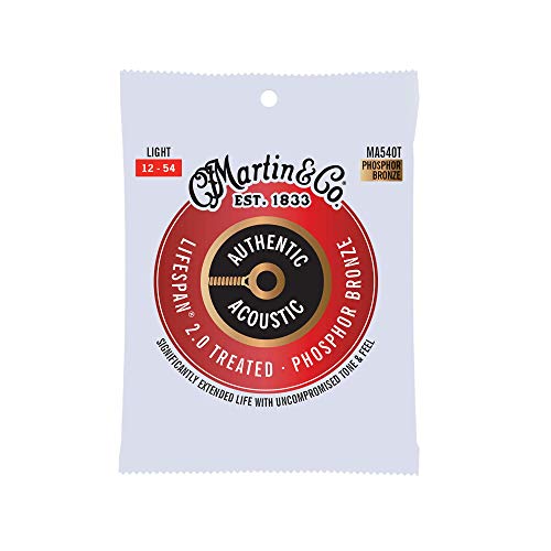 Martin Lifespan 2.0 treated acoustic guitar strings