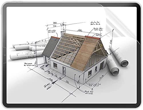 iPad Air 4 / iPad Pro 11 ペーパーライク フィルム 保護フィルム 紙のような描き心地 反射低減 指紋防止 非光沢 アンチグレア ペン先磨耗防止 高精細