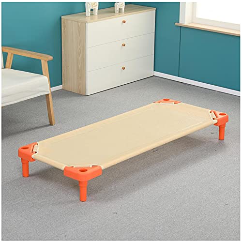 HBIAO Lit de Sieste pour Enfants, lit de garderie empilable pour Enfants, Montage Facile,150x58x14
