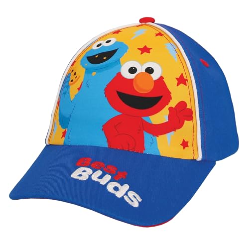 Sesame Street Baseball Cap, Toddler Hats for Boys & Girls Ages 2t-4t, Adjustable...