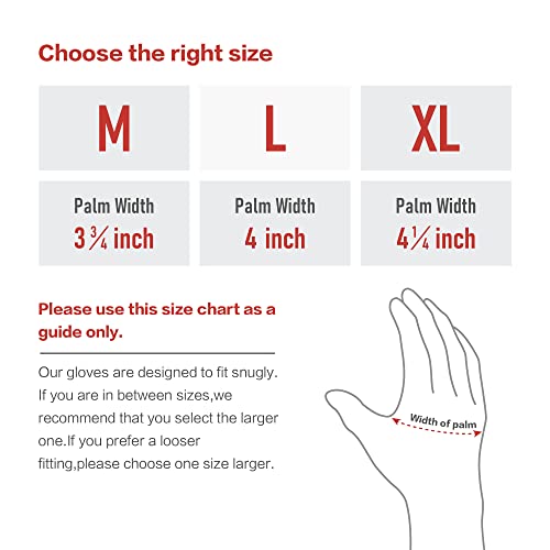 Cooljob Large Size Rubber Coated Safety Work Garden Gloves For Men Women, 3 Pairs Non-Slip Crinkle Latex Grip Gloves Pack Palm Dipped, Snug Fit Reusable Washable, High Visible Fluorescent Colors #TOP6