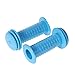 Jiamins - Manillar de bicicleta de goma antideslizante, 83 mm, color azul