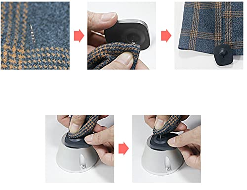 200Pcs Anti-Theft Retail Eas 8.2Mhz Security Hard Tags,Rf 8.2Mhz Mini Square Eas Tag, Retail Security Clothes Hard Tags For Garment Shop Supermarket With Pins #TOP4