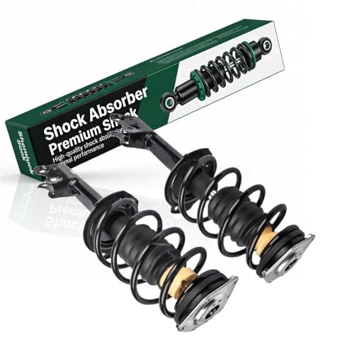 2PCS Front Suspension Struts Complete Assembly with Coil Spring for Mercedes-Benz A200 2019 2020 2021 2022 2023 2024 2025 1.3L l4 for Mercedes-Benz B200 2006 2007 2008 2009 2010 2011 2.0L l4