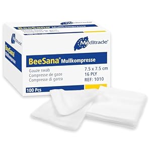 Meditrade Mullkompressen 7,5 x 7,5 cm 100 Stück
