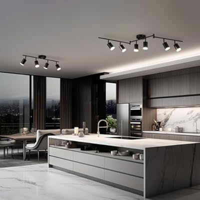 Bojim 4 & 6 Light Track Lighting Kit (GU10, Bulbs Not Included)