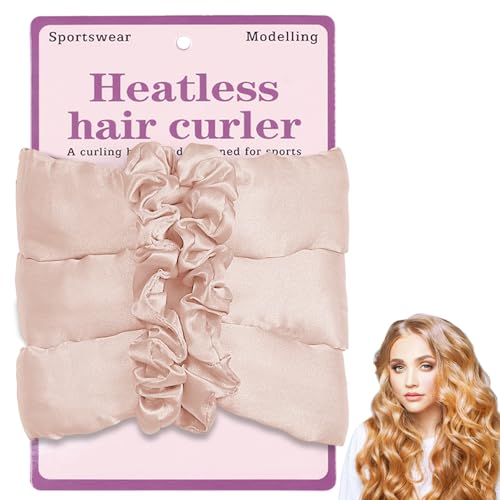 Heatless Hair Curler Headband For Long Hair Soft curlers Sleep Overnight Creates heatless curls and waves No Heat Curlers Rod for Women Girls