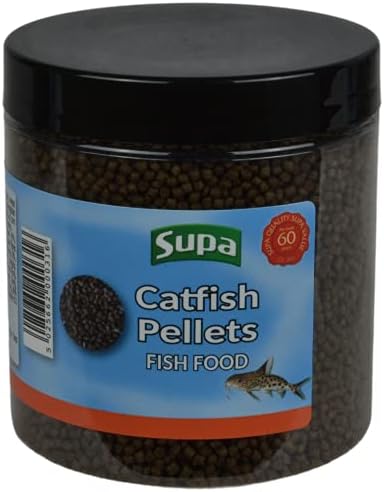 Supa Catfish Pellets Fish Food 175 grams, Specially Formulated Nutritious Sinking Pellet Suitable for All Tropical and Coldwater Bottom Feeding Fish